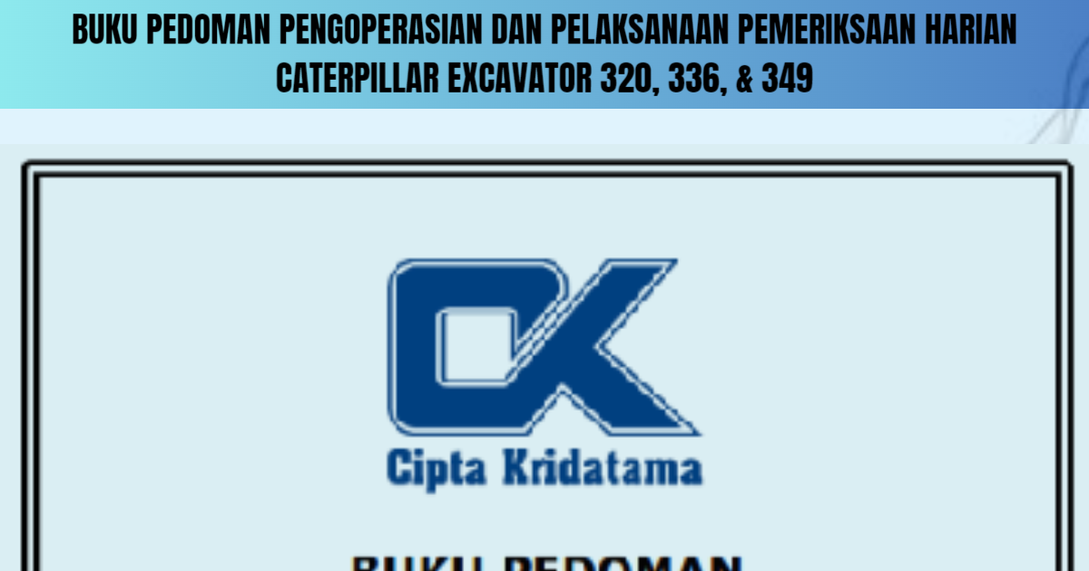 BUKU PEDOMAN PENGOPERASIAN DAN PELAKSANAAN PEMERIKSAAN HARIAN ...